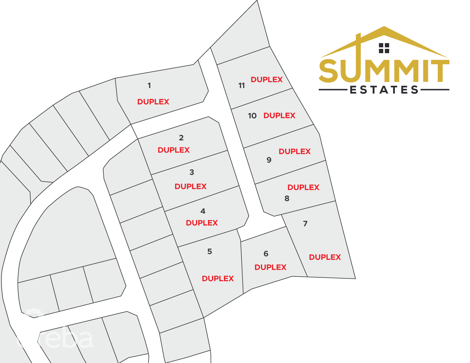 SUMMIT ESTATES- DUPLEX LOT 10