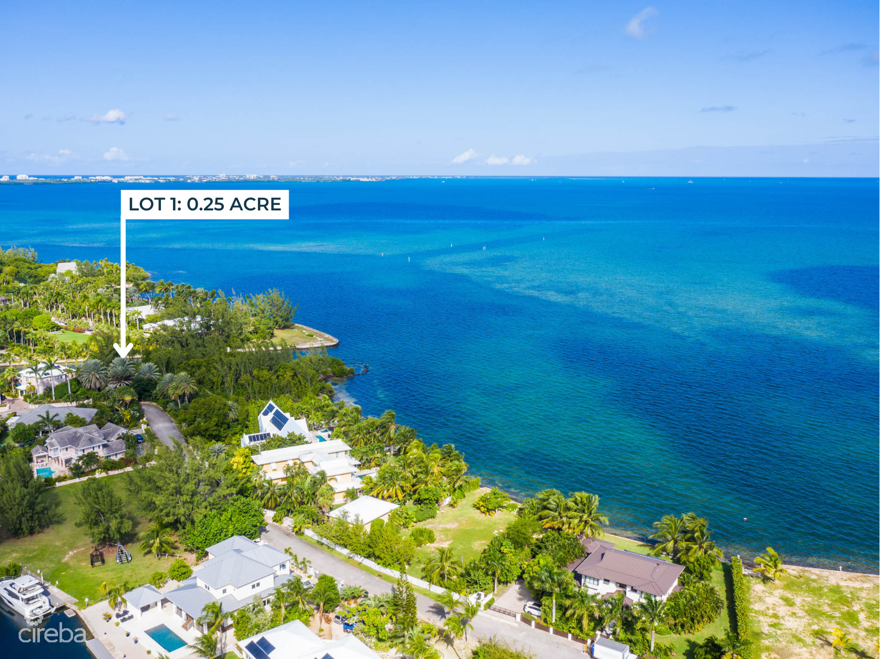 PATRICK’S ISLAND 0.25 ACRES, CANAL FRONT PARCEL