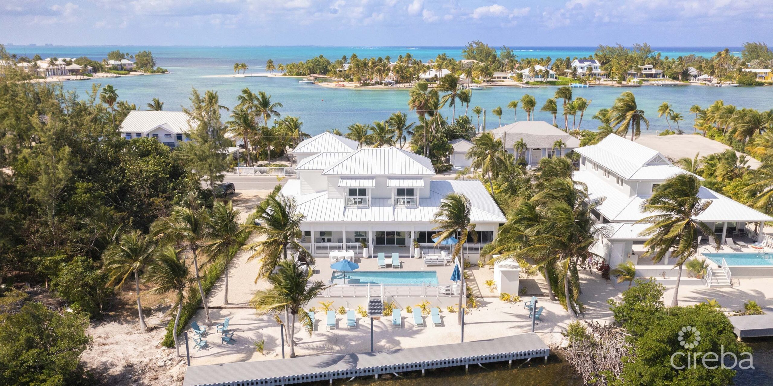 CARIB SUN – EXQUISITE WATERFRONT ESTATE W /GUESTHOUSE IN CAYMAN KAI