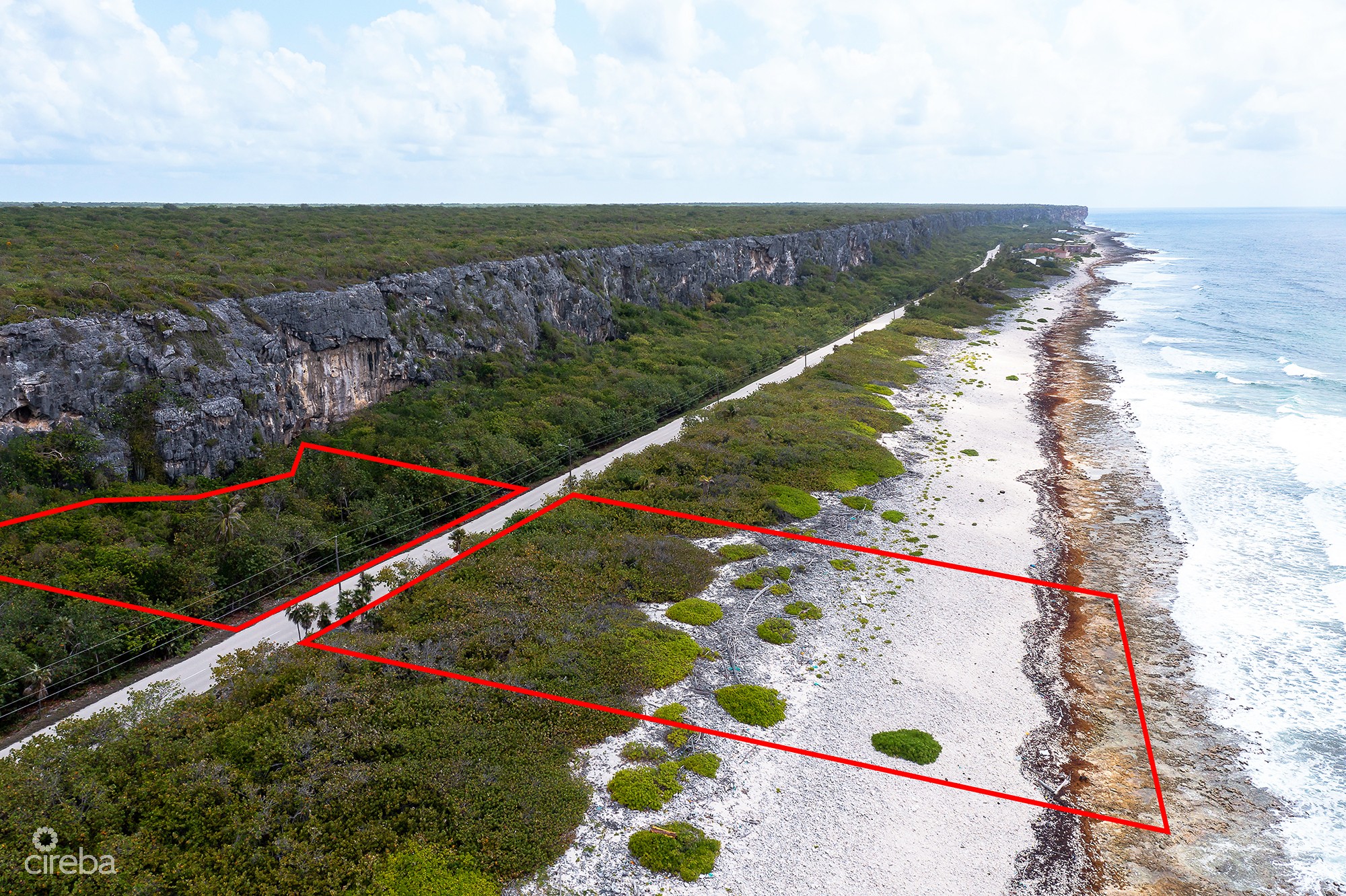 OCEAN FRONT LAND