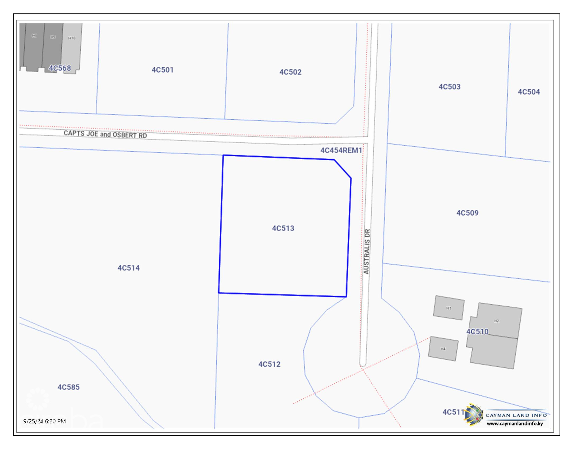 CAPTS JOE  & OSBERT RD