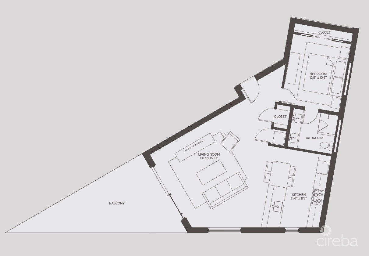 POINT WEST UNIT #9 – ONE BED OCEAN VIEW
