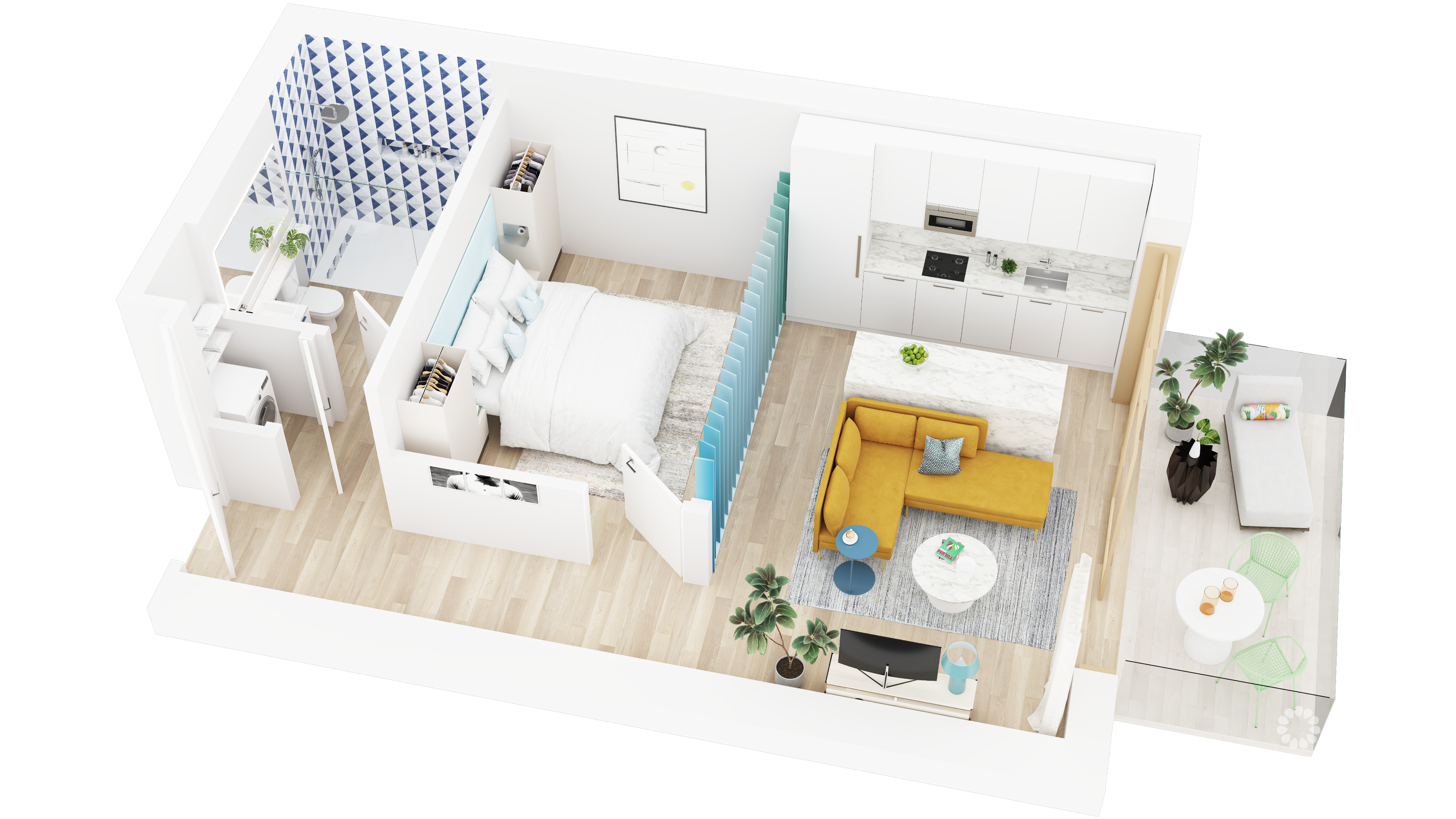 ONE GT 613, GEORGE TOWN CONDO