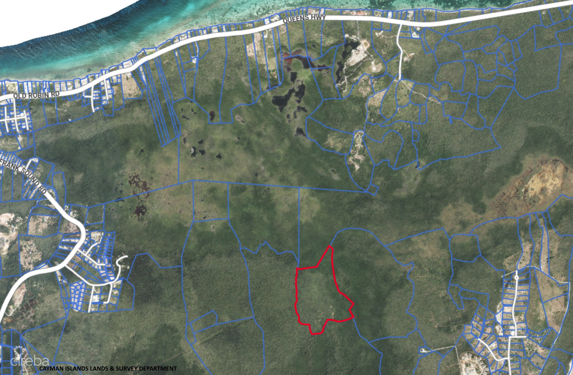 43 ACRES – EAST INTERIOR BORDERING SALINA RESERVE