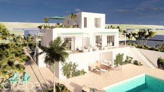 PRE-CONSTRUCTED SEAGLASS VILLA OCEANFRONT LAND