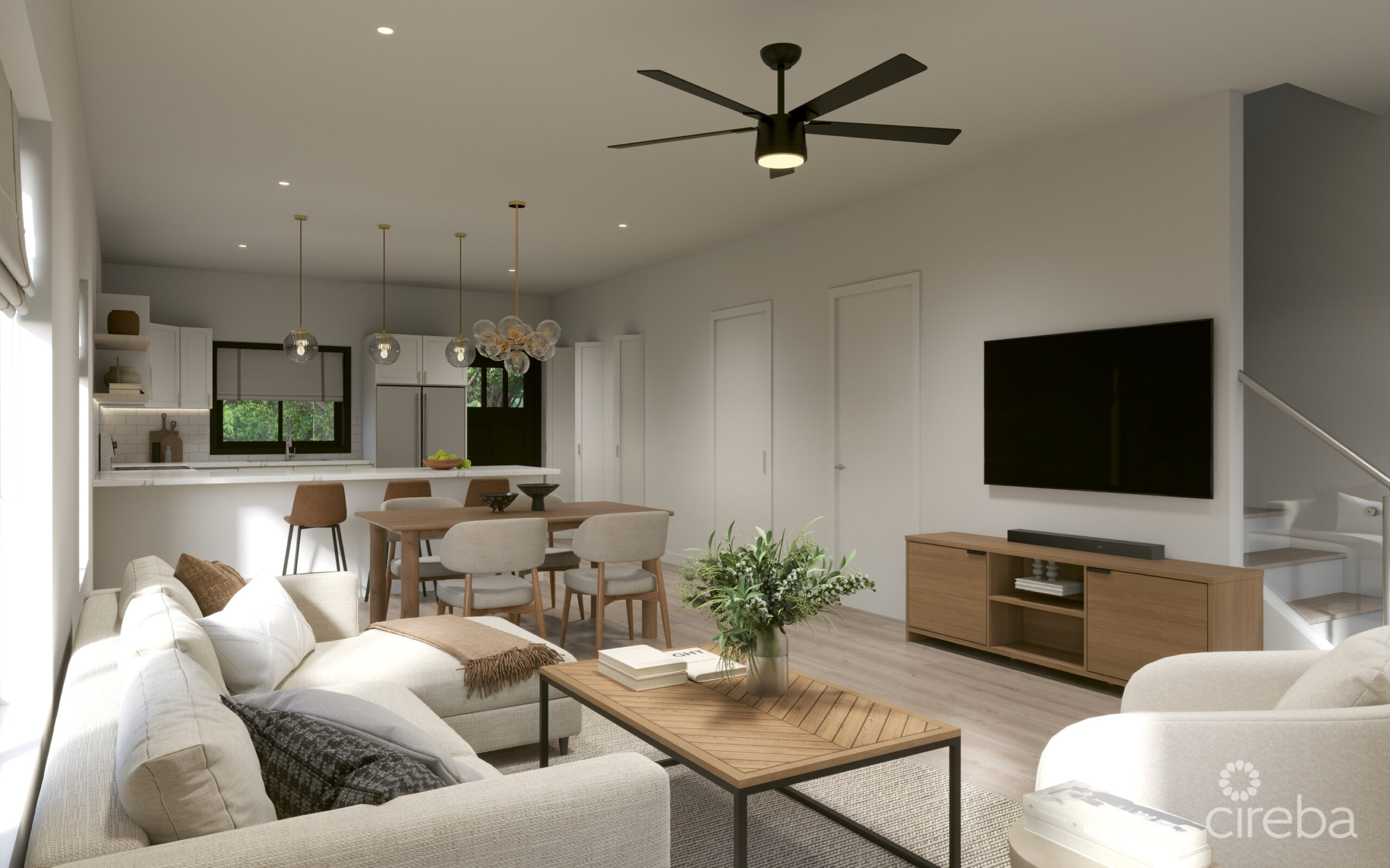 LUMINA – 3 BED 3.5 BATH W/OFFICE – DUPLEX – #2