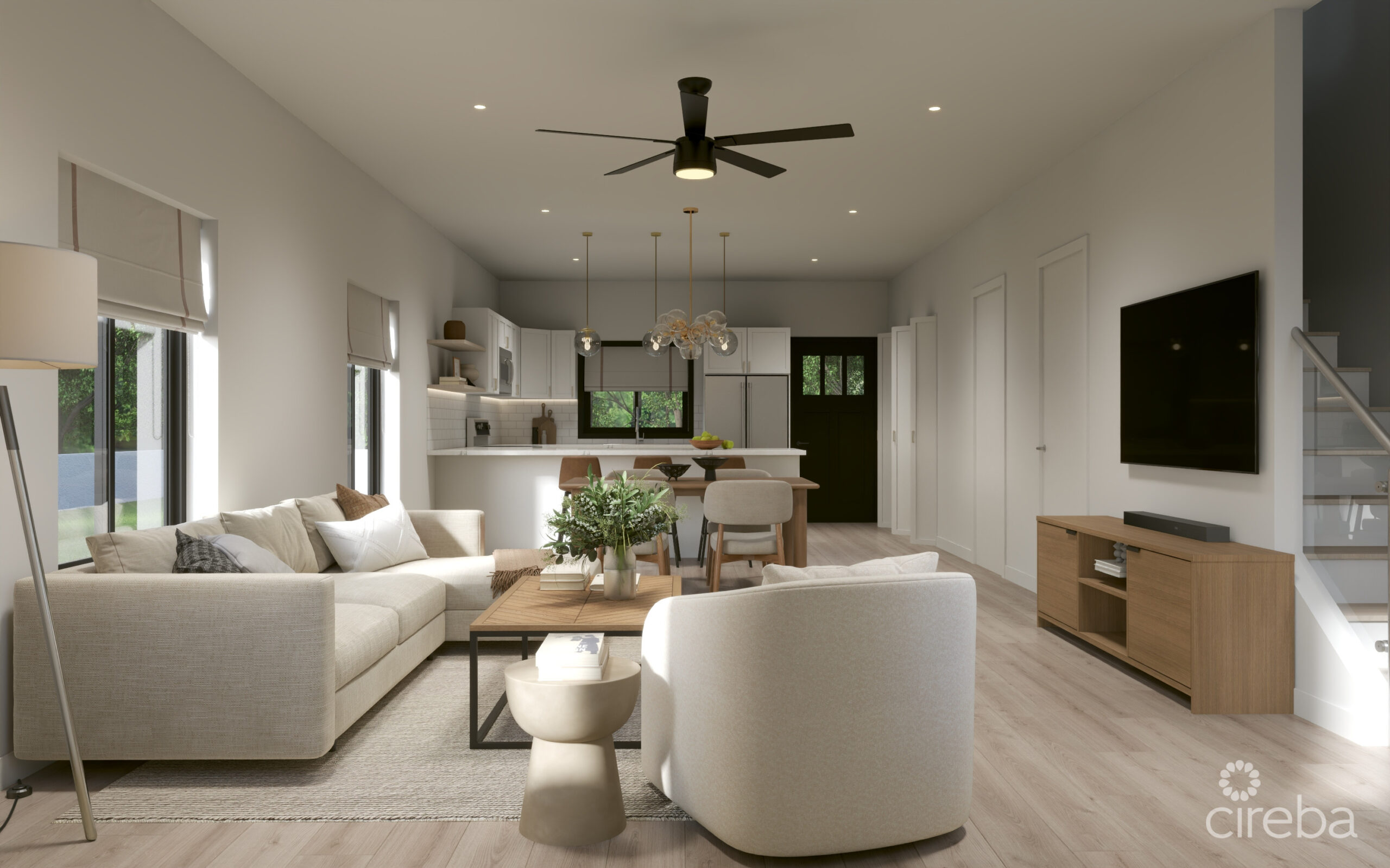 LUMINA – 3 BED 3.5 BATH W/OFFICE – DUPLEX – #2