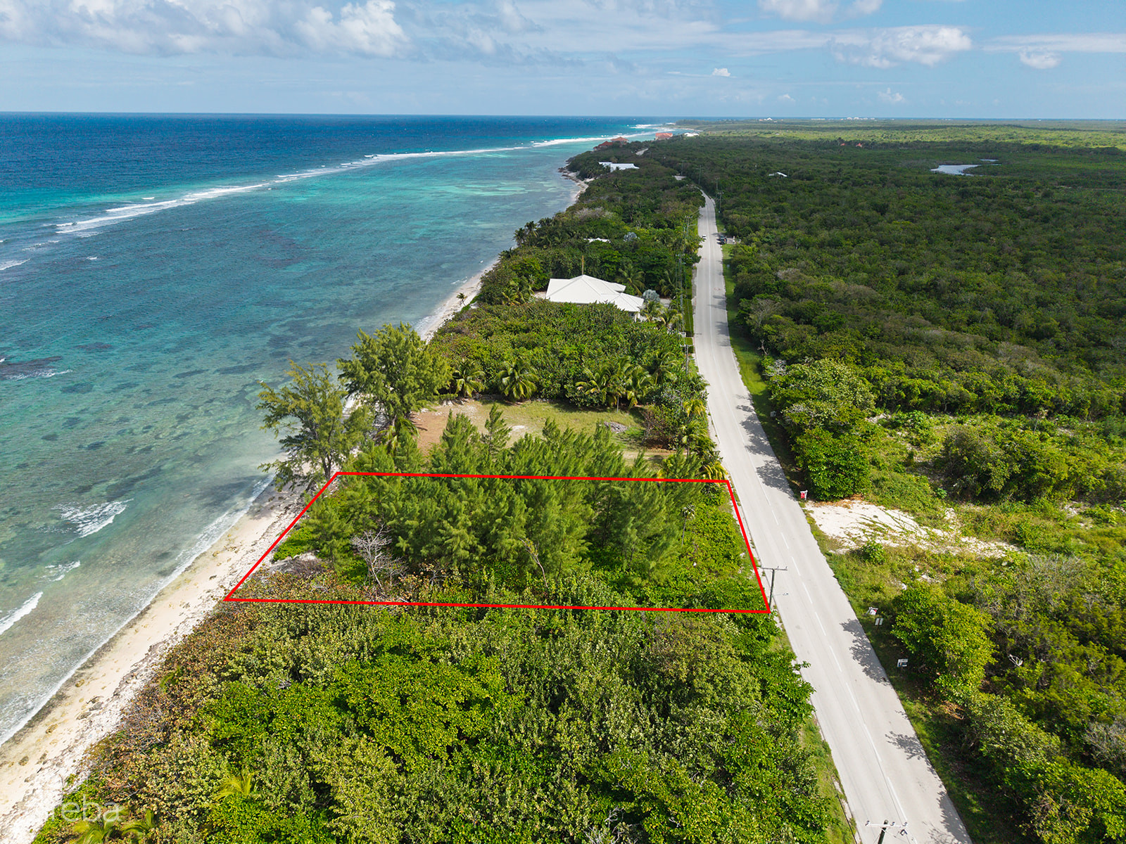 0.46 ACRES OF WHITE SANDY BEACH