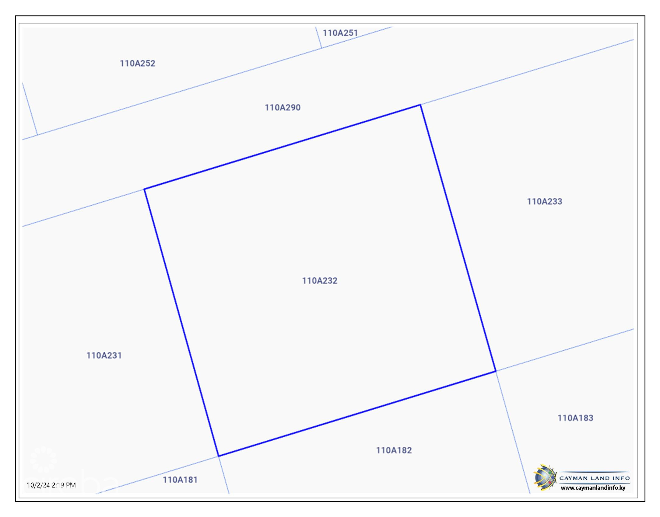 CAYMAN BRAC BLUFF LOT – BOOBY BIRD DR.
