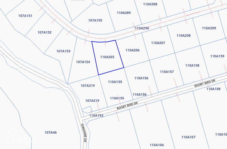 CAYMAN BRAC BLUFF HOUSE LOT (0 .2472 ACRE) 84′ ELEVATION