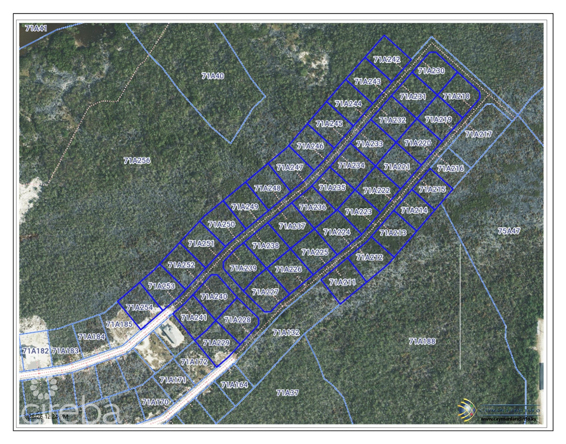 COPY OF CORAL COURTS SUBDIVISION – FARM ROAD EAST END