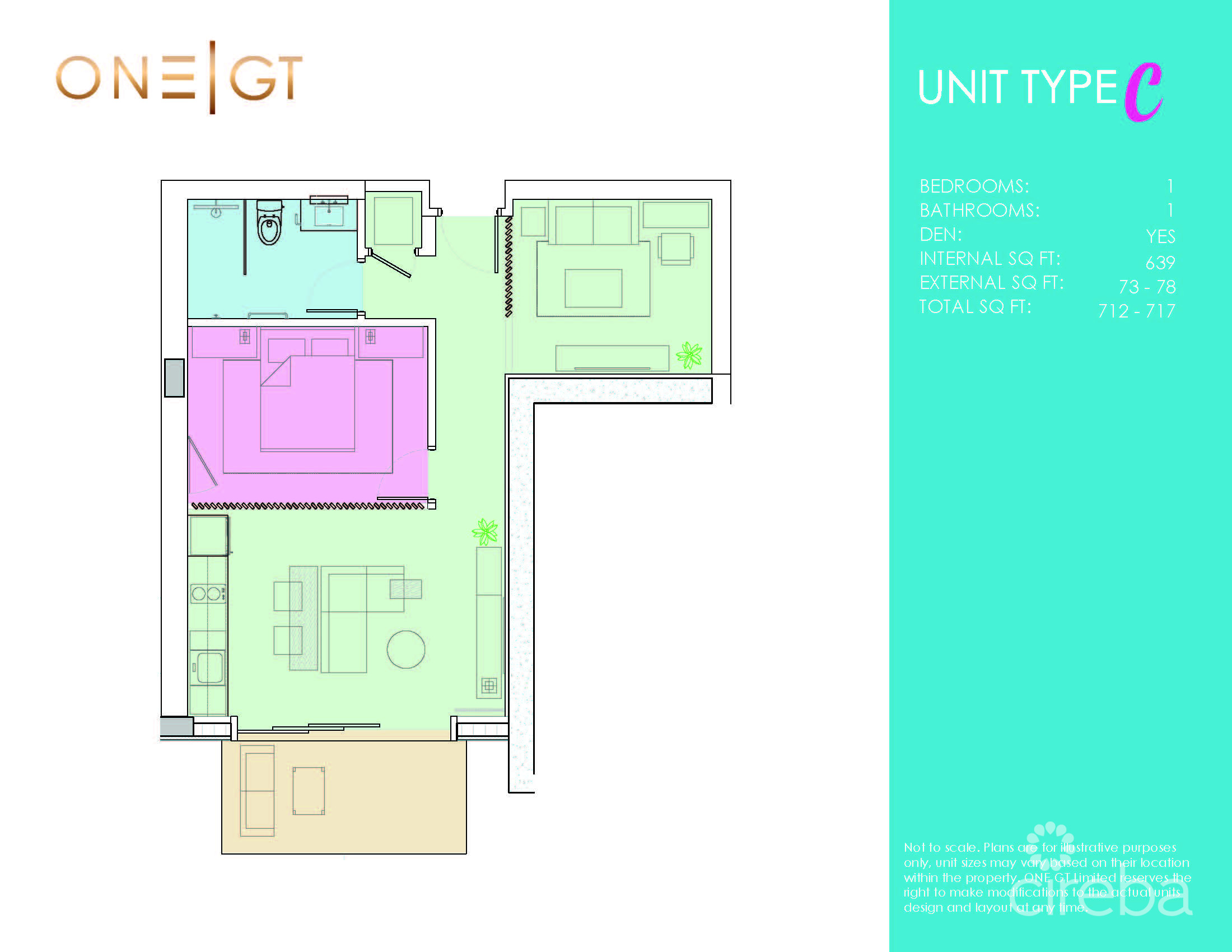 ONE|GT RESIDENCES – UNIT 608