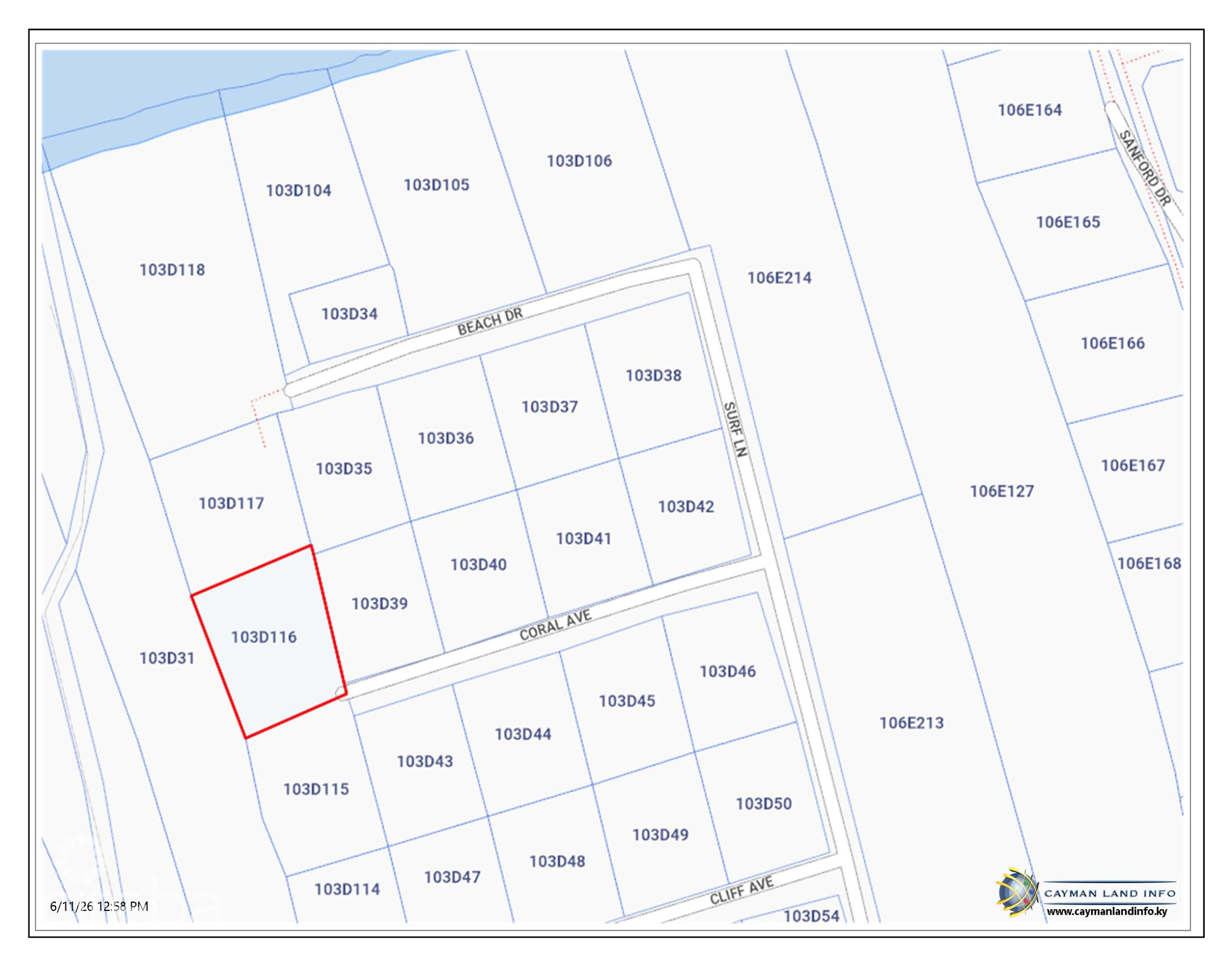 CAYMAN BRAC  TWO ADJACENT LOTS
