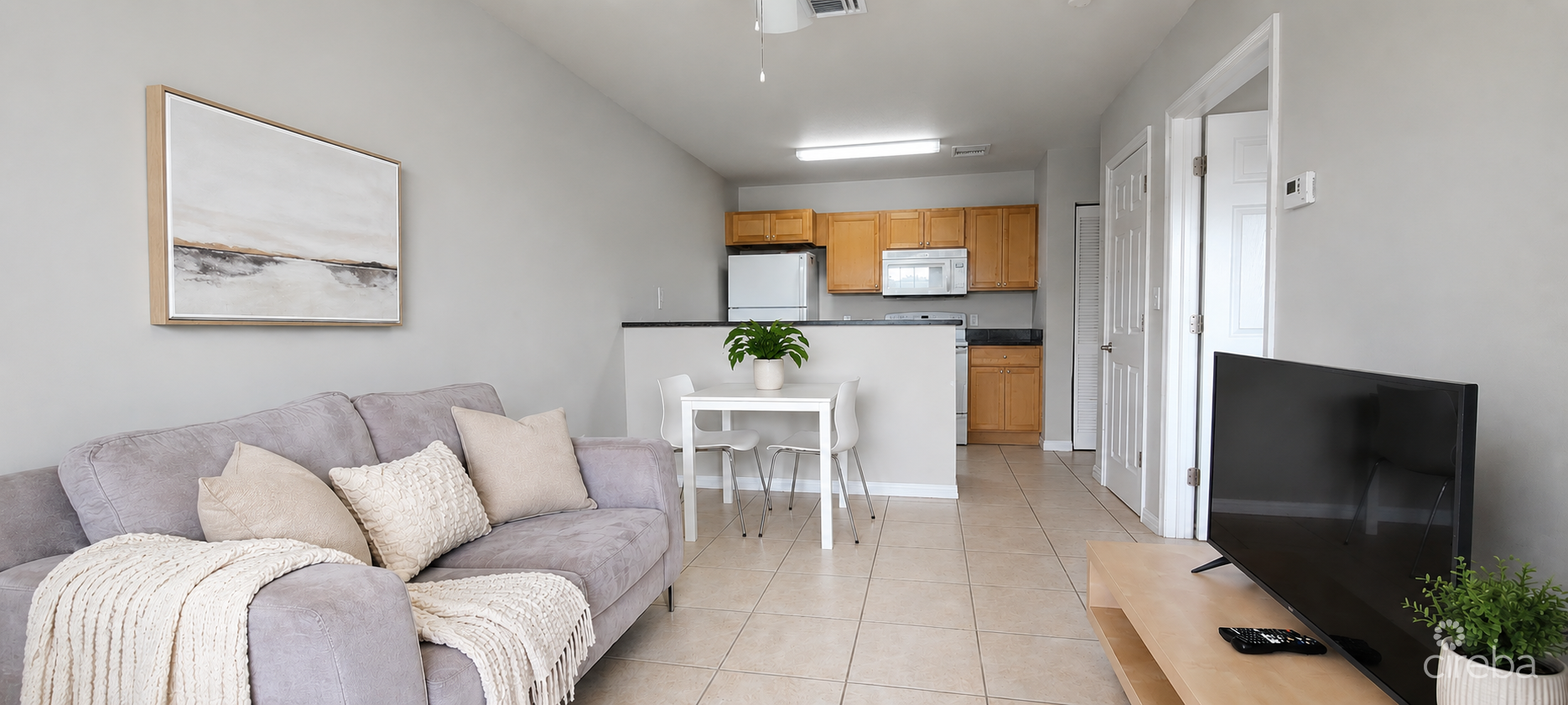 LAKESIDE–1BED/1BATH–CLOSE TO CAMANA BAY/SEVEN MILE BEACH