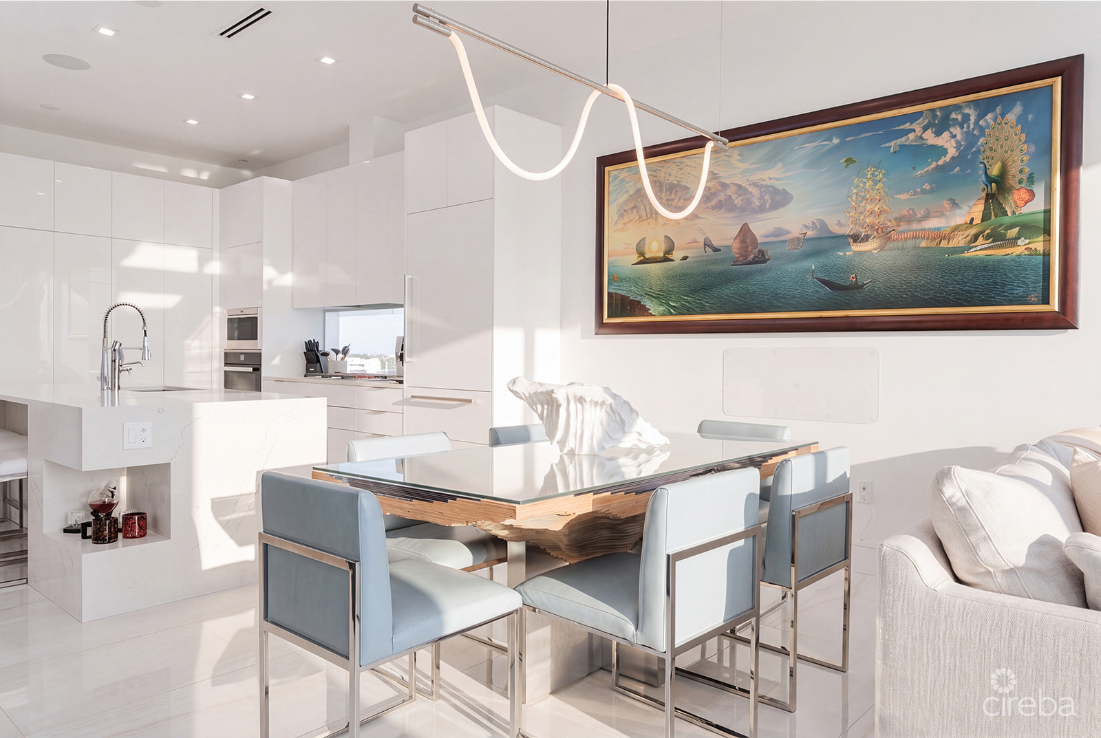 THREE-LEVEL OCEANFRONT FIN PENTHOUSE  #30 PLUS 2 GARAGES