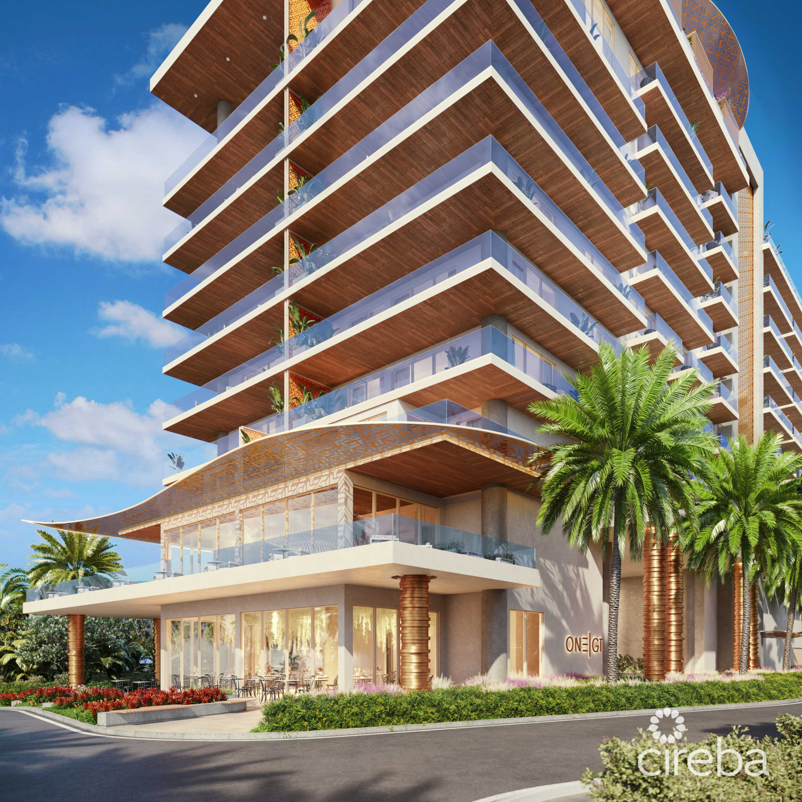 ONE GT DESIGNER FURNISHED, DEEDED PARKING