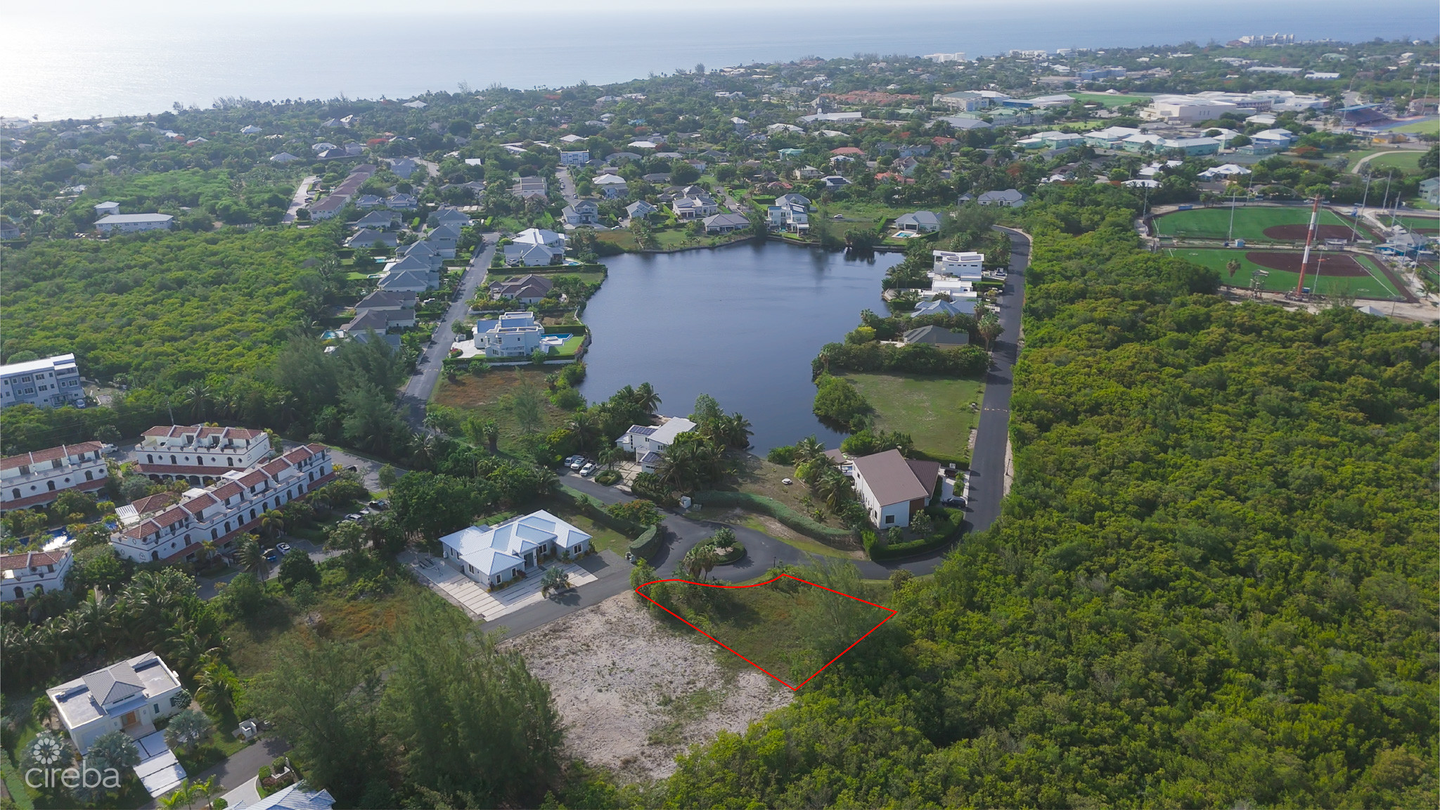 THE LAKES, SOUTH SOUND – RARE 0.2870-ACRE CORNER LOT